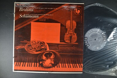 SCHUMANN Brahms Trio In E- Flat CLASSICAL LP Columbia ML-4892 6 eye DG
