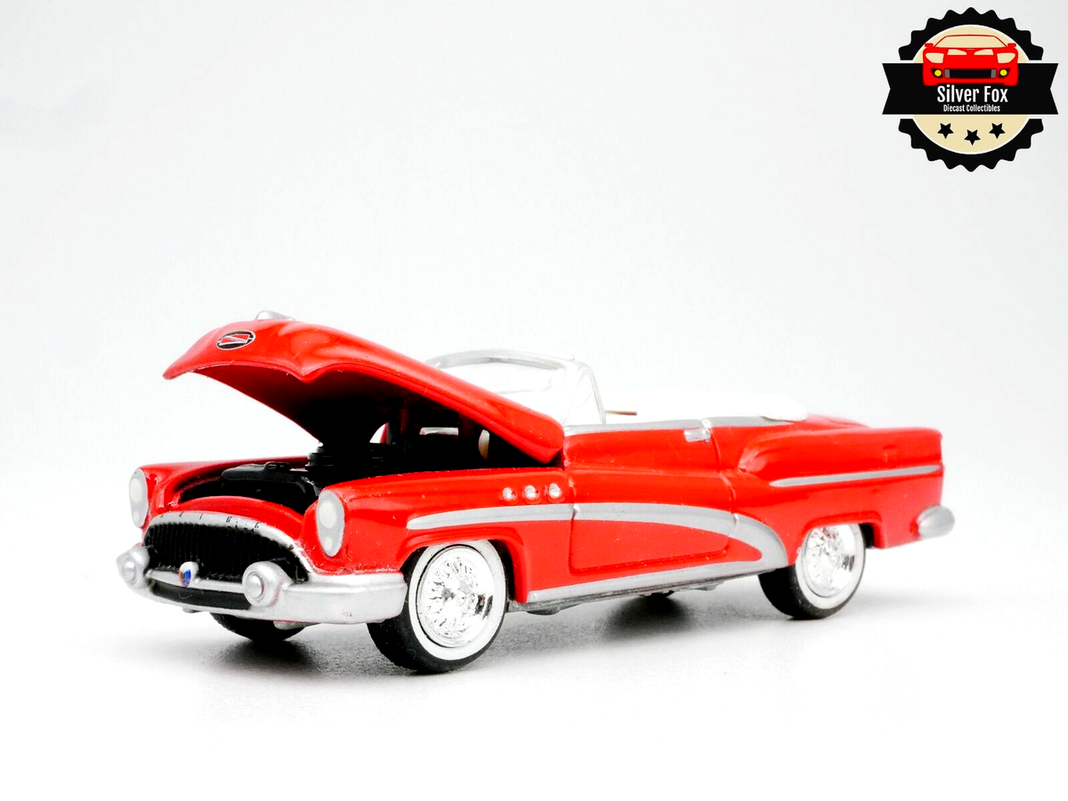 1953 BUICK SUPER CONVERTIBLE RED 1:64 SCALE DIECAST COLLECTOR