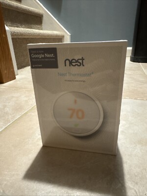 Nest Thermostat E Programmable Smart Thermostat - White (T4000ES)