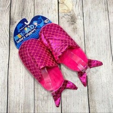 RD Pink Mermaid Slippers Size Medium 7-8
