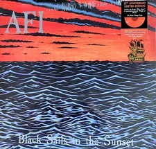 AFI BLACK SAILS IN THE SUNSET  - NEON ORANGE VINYL LP " NEW, SEALED "