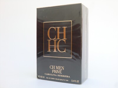 Carolina Herrera CH Men PRIVE EDT Nat Spray 100ml - 3.4 Oz Retail