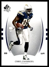 2007 SP Authentic Chris Chambers #24 San Diego Chargers