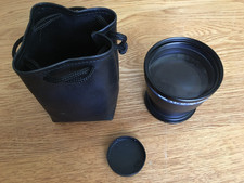 Opteka 3.2x AF High Definition II Telephoto Lens 58mm-49mm W/ Leather Bag