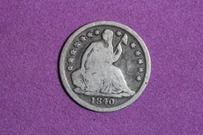 ESTATE FIND 1840 O Seated Liberty Half Dime #K59214