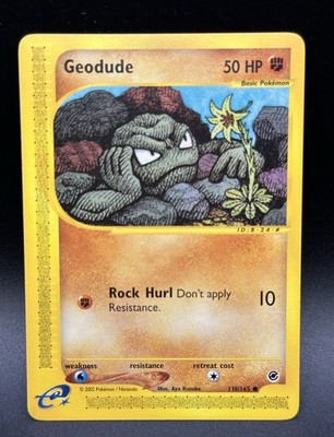 Geodude Pokemon Expedition Base Set 110/165 NM -0353