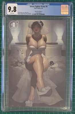 Street Fighter Prime #0 CGC 9.8 Chun-Li Bride ICKPOT Variant