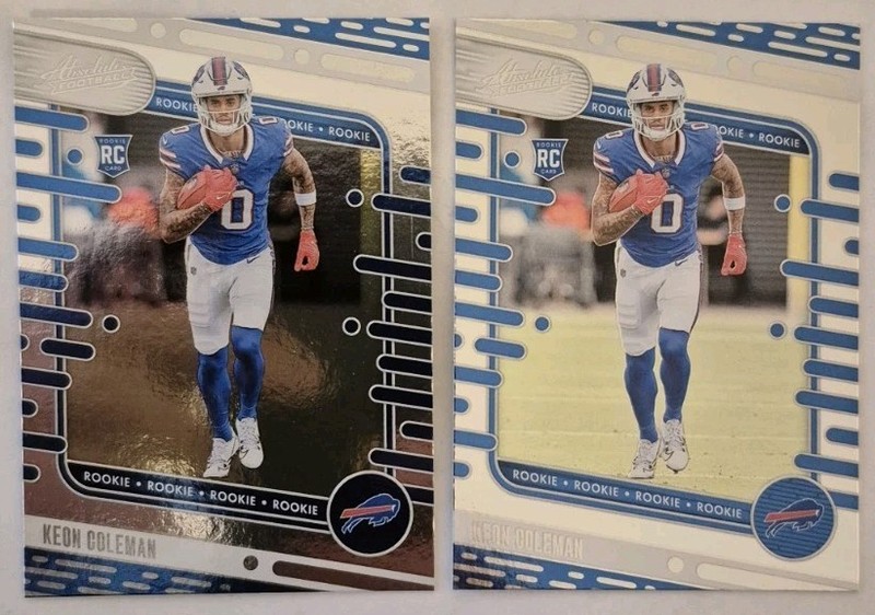 2024 Panini Keon Coleman - RC Absolute Blue #133