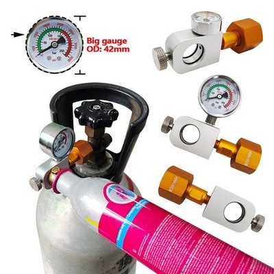 Quick Connect Refill Adapter With Gauge For SodaStream DUO Terra Sparkling
