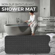 Bathroom Bathtub Mats (40x16)inc Extra Long A...