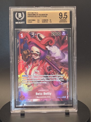 Belo Betty (Alternate Art) graded BGS 9.5 for sale on eBay