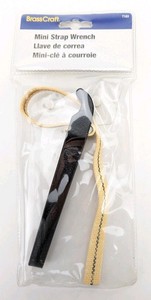 BrassCraft 7" Mini Strap Wrench T163 Adjustable Pipe