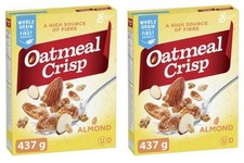 Oatmeal Crisp Almond Breakfast Cereal, 437g 2 Pack 