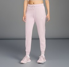 Nike Sportswear Club Fleece Women's Mid-Rise Joggers In Platinum Violet Size S