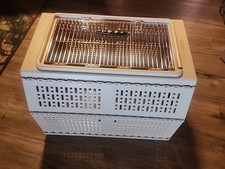 NylaBone Collapsible Folding Dog/Cat Kennel Crate 21x 16x15 Carrier Pet EX COND