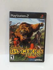 Cabela's Dangerous Hunts (Sony PlayStation 2, 2003) Complete, tested Black Label