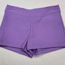 Capezio Boycut Lowrise Shorts Violet Low-rise Double-stitched Seams SZ I 6x 7