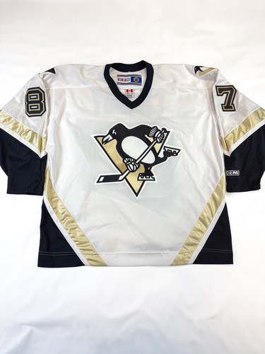 Vintage Pittsburgh Penguins Sidney Crosby Rookie Jersey CCM Men's XXL