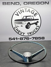 1967 1968 Chevy Gmc C10 Truck Steering Wheel Horn Button 67 68