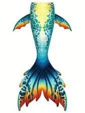 NWT MERMAID TAIL LARGE PERFECT CONDITION SWIMMABLE