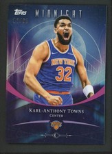 2025 KARL ANTHONY TOWNS 31/99 TOPPS MIDNIGHT