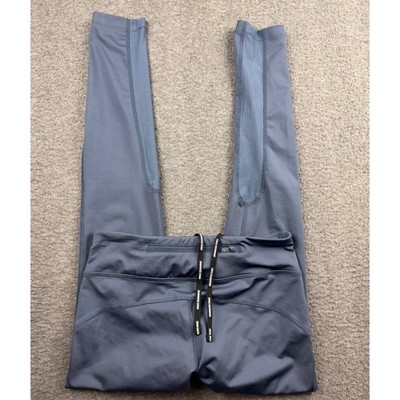 Nike Running Dri-FIT Leggings Women's XS Slate Blue Gray Mesh Panel