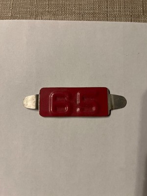1965 MAINE ''PASSENGER'' LICENSE PLATE TAB