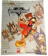 Kingdom Hearts Chain of Memories Official Strategy Guide W/Fold Out Poster GBA