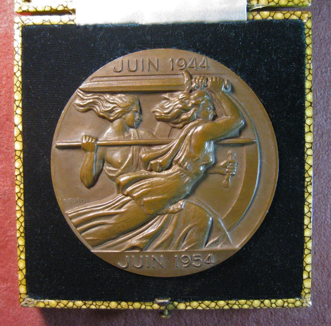 アールデコ　Pierre Turin Monnaie de Paris アールデコ Pierre Turin Monnaie de Paris ORIGINAL OLD 1927 Paris