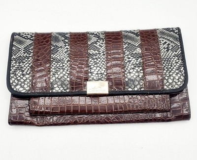 Clutch Wallet Snake Print Coin Purse Wallet