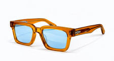 Jacques Marie Mage UMIT BENAN Belize Brown/Light Blue 54-20-145mm With Case New