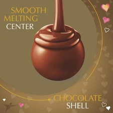 Lindt LINDOR Assorted Chocolate Candy Truffles, Chocolate with Smooth, Melting T
