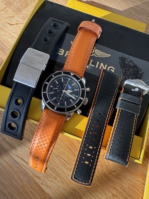 Breitling SuperOcean A13320   Fullset im gepflegter und altersbedingten Original