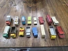 Lot Of 16 Vintage Lesney Matchbox Toy Trucks And Cars