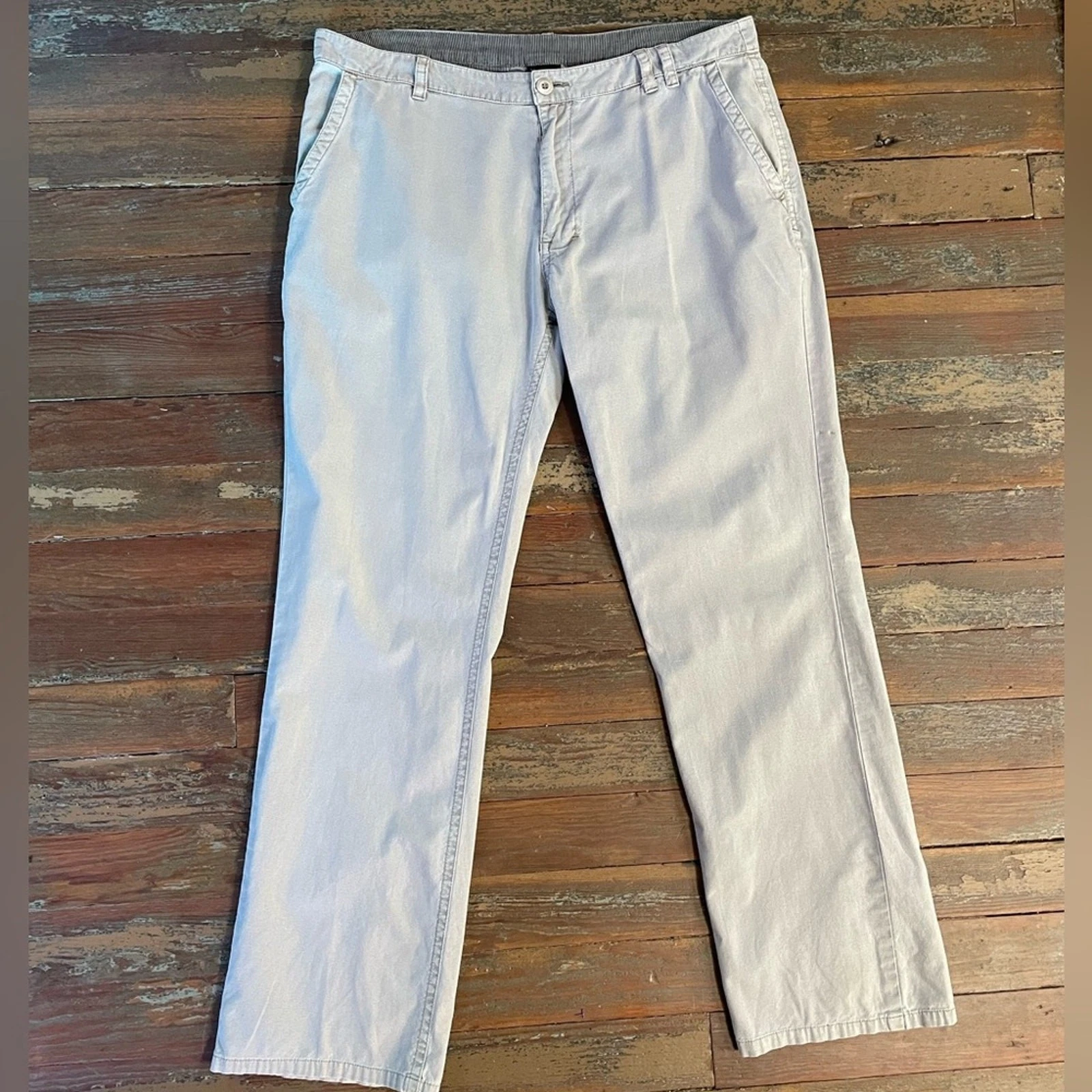 Kavu Men’s Khaki Hiking Outdoors Rugged Straight Everyday Pants Sz 38x33 💚🎀