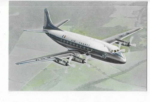Aviation Aircraft Vickers Viscount Air France