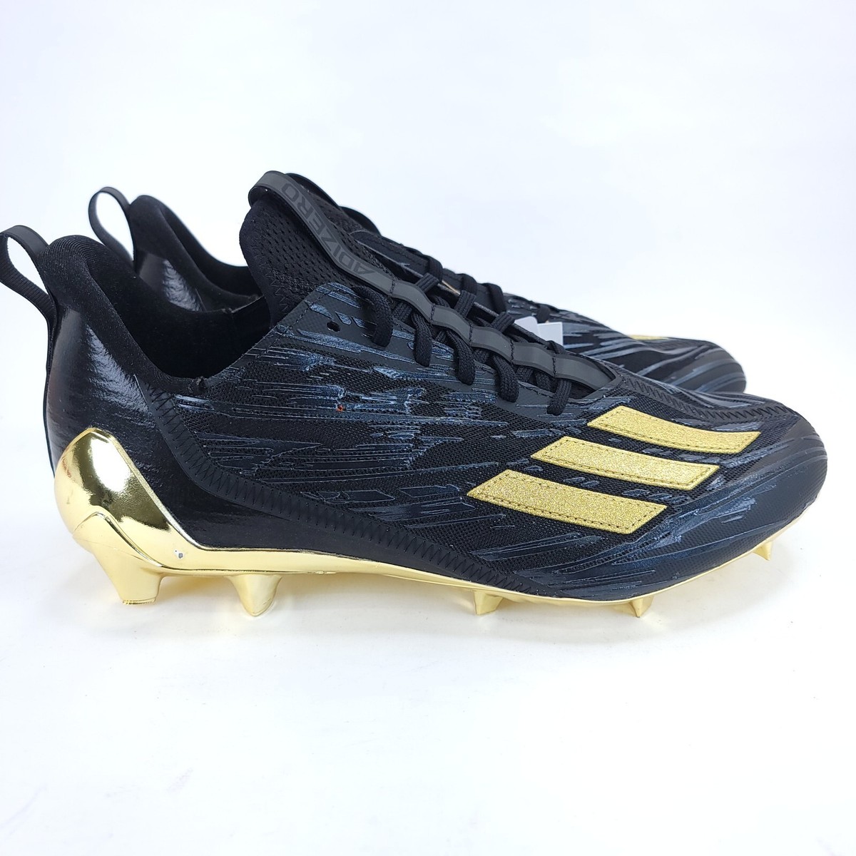 Adizero Nike Black And Gold Football Cleats Adidas Adizero