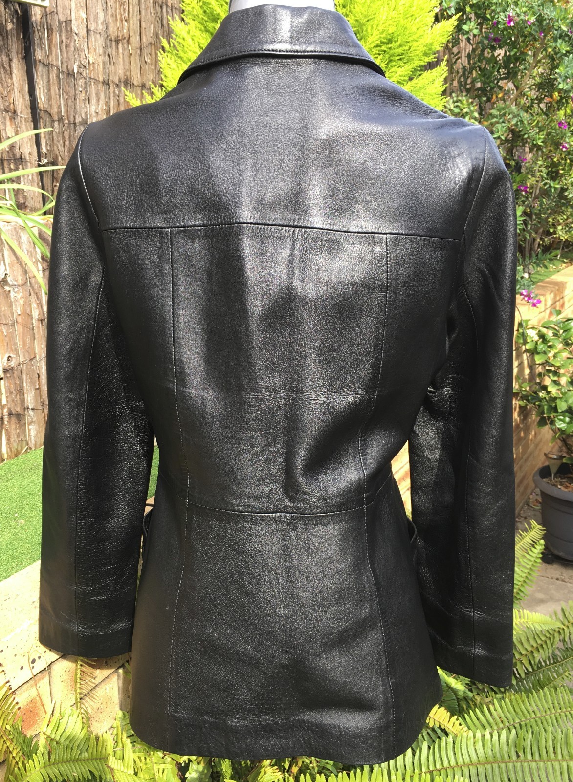 BNWOT SaRay Australian Hand Made Soft Leather Jacket Size L RRP$500+ image 4