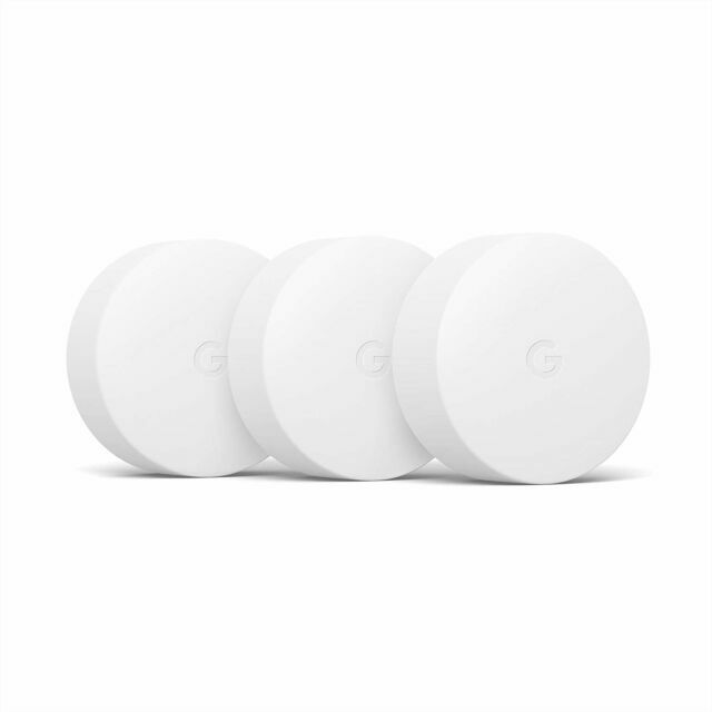 Google Nest Temperature Sensor - Smart Home Thermostat Sensor (3 Pack) NEW