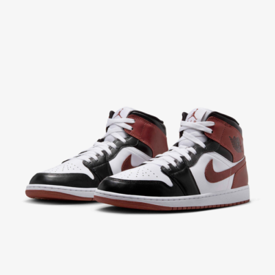 Nike Men's Jordan 1 Mid SE White/Dark Pony-Black (HF3216 102 Nike Men's Jordan 1 Mid SE White/Dark Pony-Black (HF3216 102