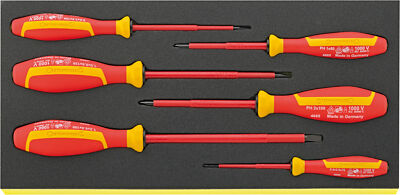 Stahlwille TOOL SET IN TOOL-CONTROL TRAY-SYSTEM 96838766 Set with  6 Psc. TCS 46