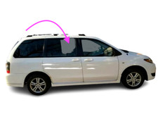 Fits: 2000-2006 Mazda MPV Mini Van Passenger Rear Right Door Window Glass CLEAR