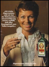 J&auml;germeister #2257 - Reklame Werbeanzeige Original-Werbung 1982