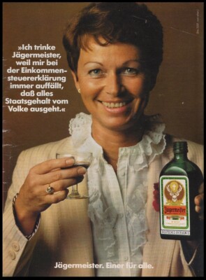 Jägermeister #2257 - Reklame Werbeanzeige Original-Werbung 1982
