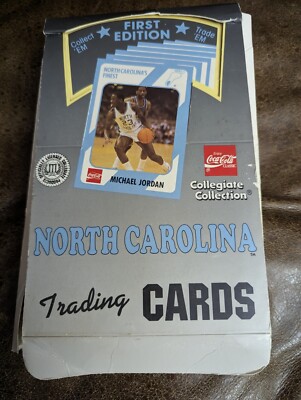north carolina trading cards first edition Mike Pepper Basketball Card (North Carolina) 1989 Collegiate Collection Coca Cola #160 : Collectibles & Fine Art Immerse Yourself In The Rich History Of Unc Basketball Michael Jordan North Carolina card
