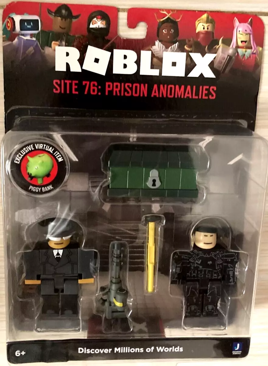 Roblox Action Collection - Site 76: Prison Anomalies Game Packs [Includes  Exclusive Virtual Item] 