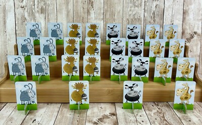 Learning Resources Herd of Words Game Replacement Pieces Parts 28 Animal Pawns