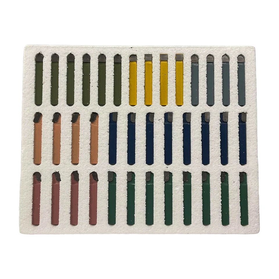 Набор из 38 первоклассных бит 1/4 дюйма для токарного станка с твердосплавными наконечниками C6 AR, AL, BR, BL, C, E, D - Изображение 3 из 3