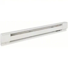 DAYTON 3KB35 Electric Baseboard Heater: Commercial Grade, 564W/752W/1000W, Beige
