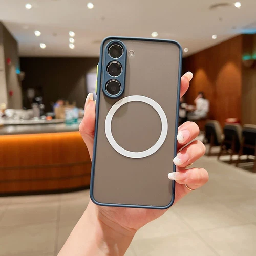 Funda de teléfono transparente ultra magnética esmerilada a prueba de golpes para Samsung Galaxy S23 / S23 - Imagen 21 de 23